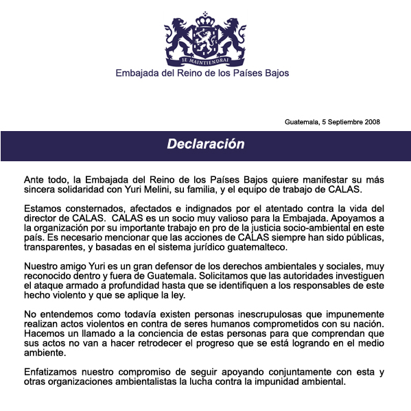 declaratoria